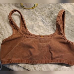 SKIMS outdoor wide neck bralette -large
